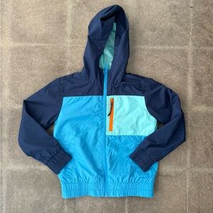 Kids Hooded Windbreaker